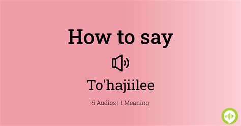 to'hajiilee meaning|Iba pa.